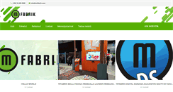 Desktop Screenshot of mfabrik.com